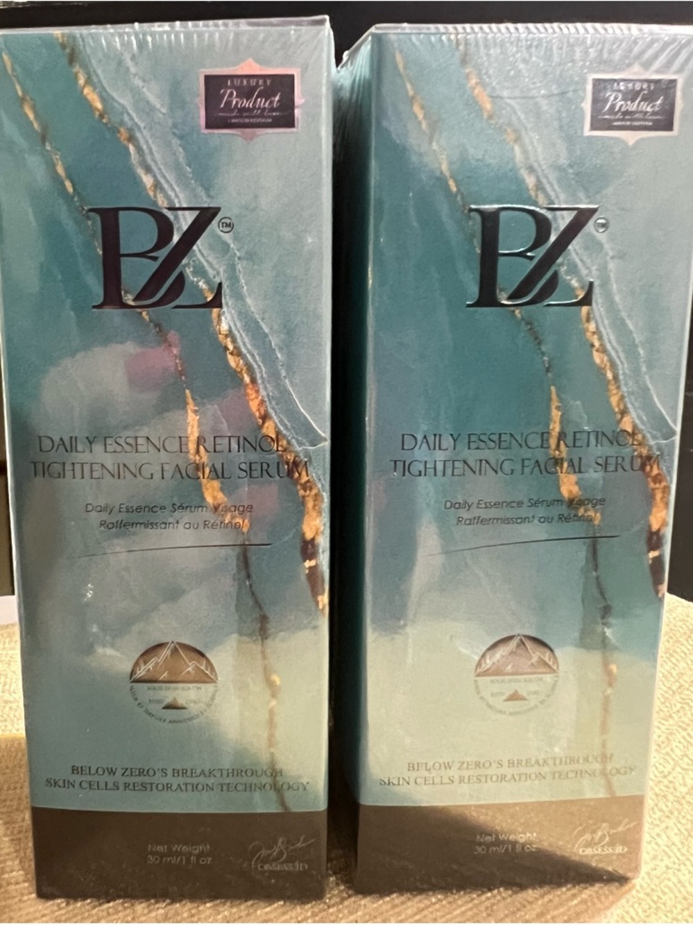 Below Zero Daily Essence RETINOL tightening facial Serum